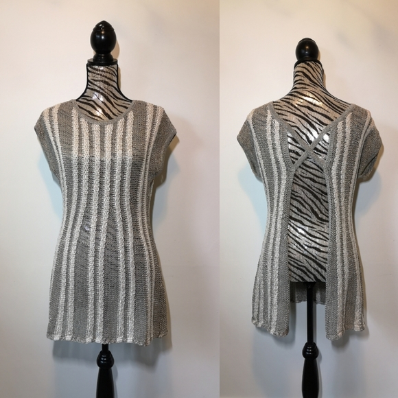 Sarah Pacini Sweaters - BOGO-Sarah Pacini open back knit tunic top